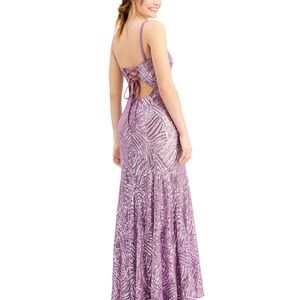 Purple Morgan & Co. size 5 party dress